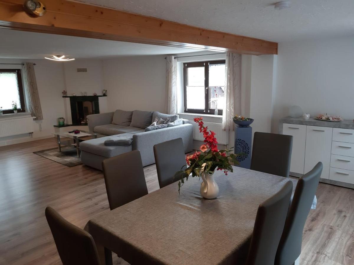 Familienfreundliche Ferienwohnung Zschorlau 외부 사진